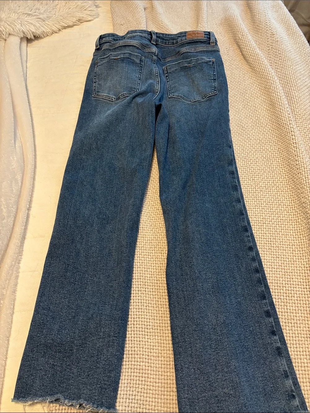 Zara Mid Blue Wide-Leg Jeans - Picture 2 of 5